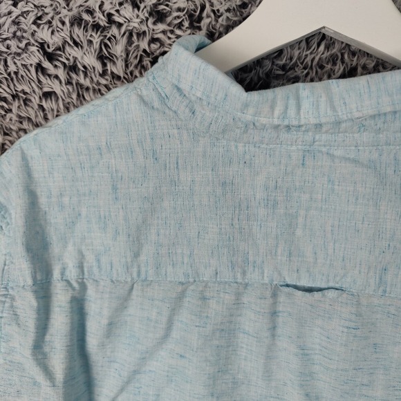 Denim & Flower Ricky Singh Button Up Shirt Short Sleeve Casual Mens SZ XL Resort - Picture 8 of 8